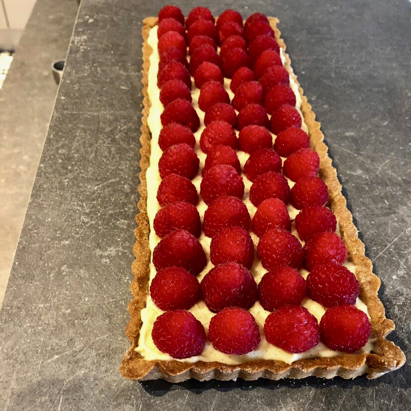 Tart – Raspberry / vanilla