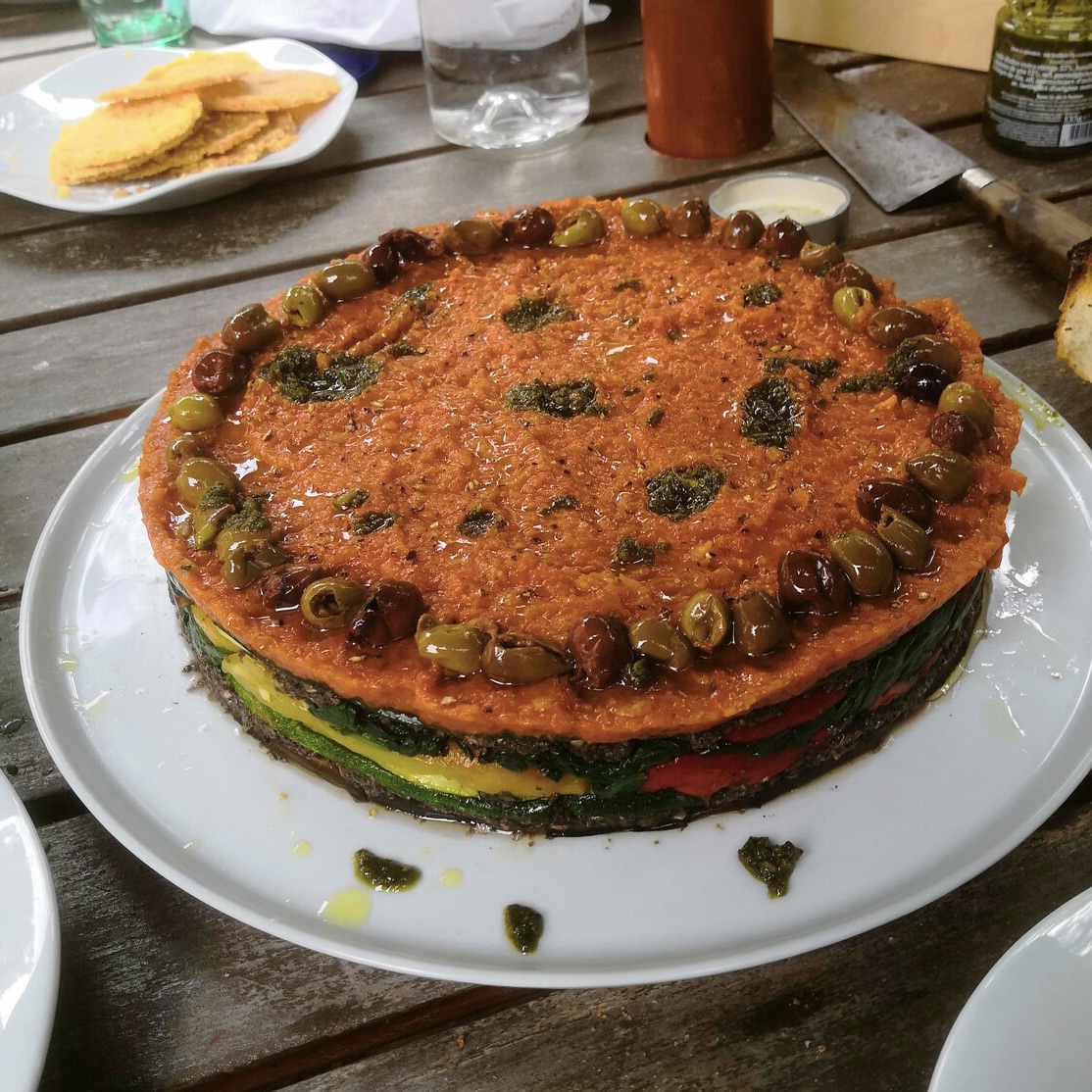 Vegetable cake